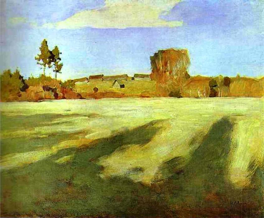 Field After Harvest — Isaak Ilyich Levitan