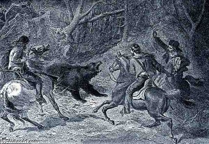 Roping A Grizzly — Феликс Октавиус Карр Дарли