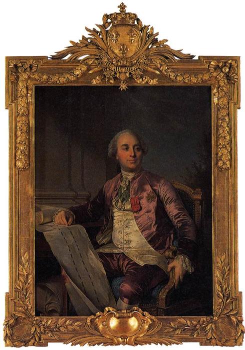 Portrait Of The Comte D'angiviller — Joseph Siffred Duplessis