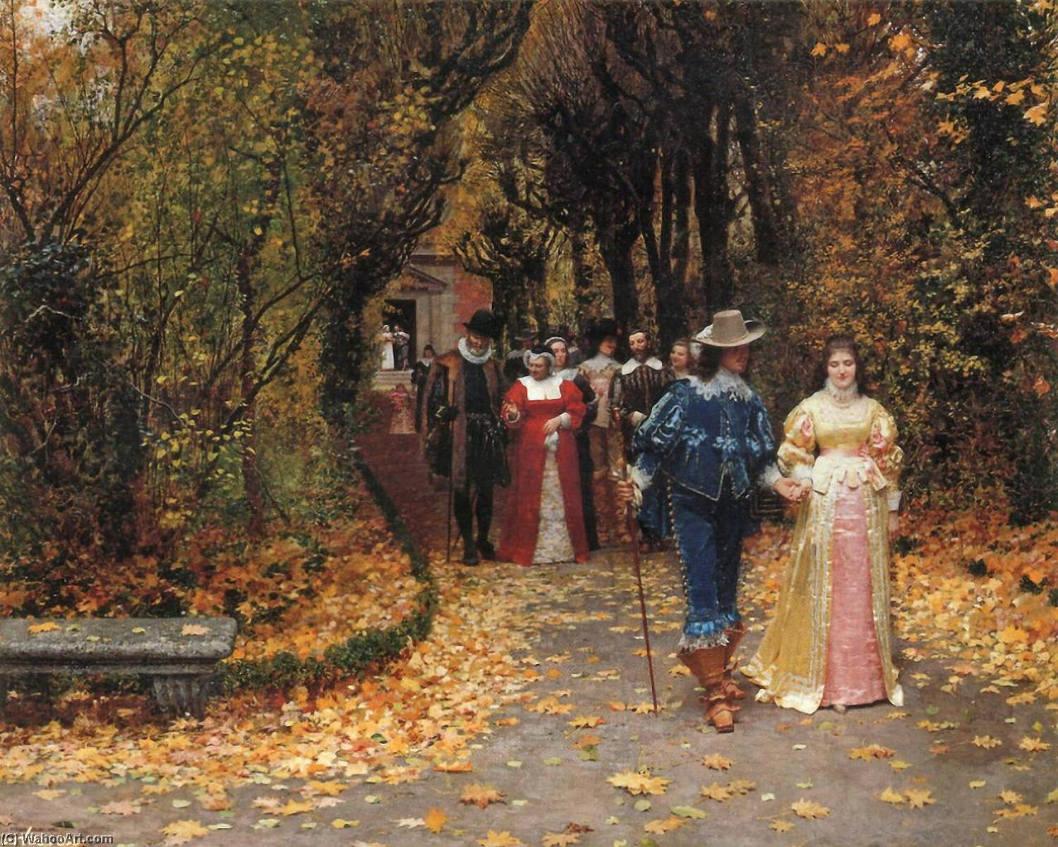 Les Fiances — Marie Francois Firmin-girard