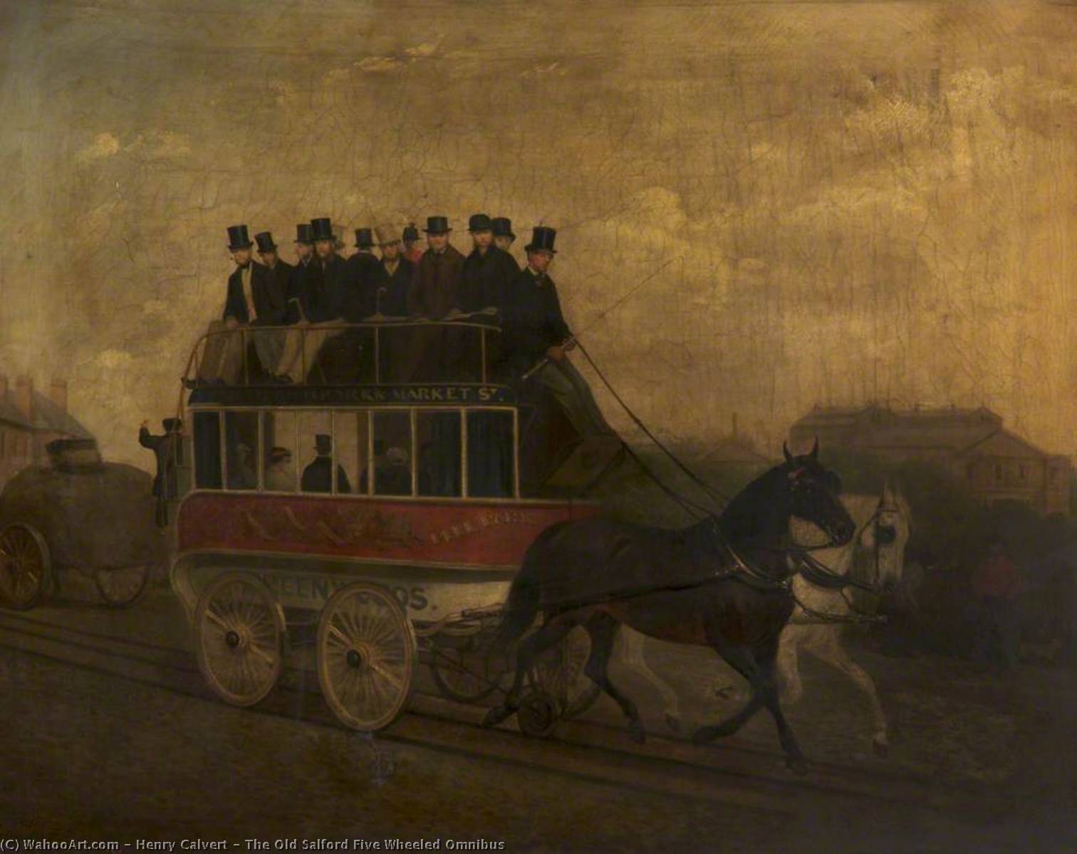 The Old Salford Five Wheeled Omnibus — Henry Calvert