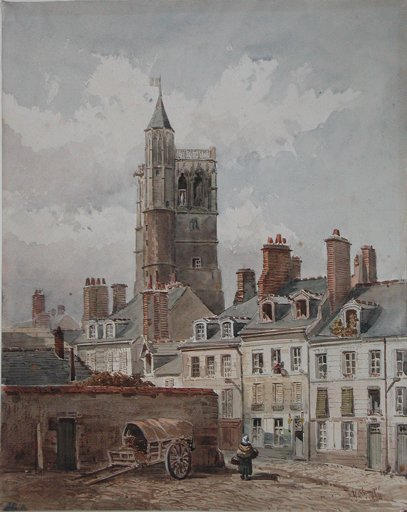 View Of The Belfry Of Orleans — Theodore Robinson
