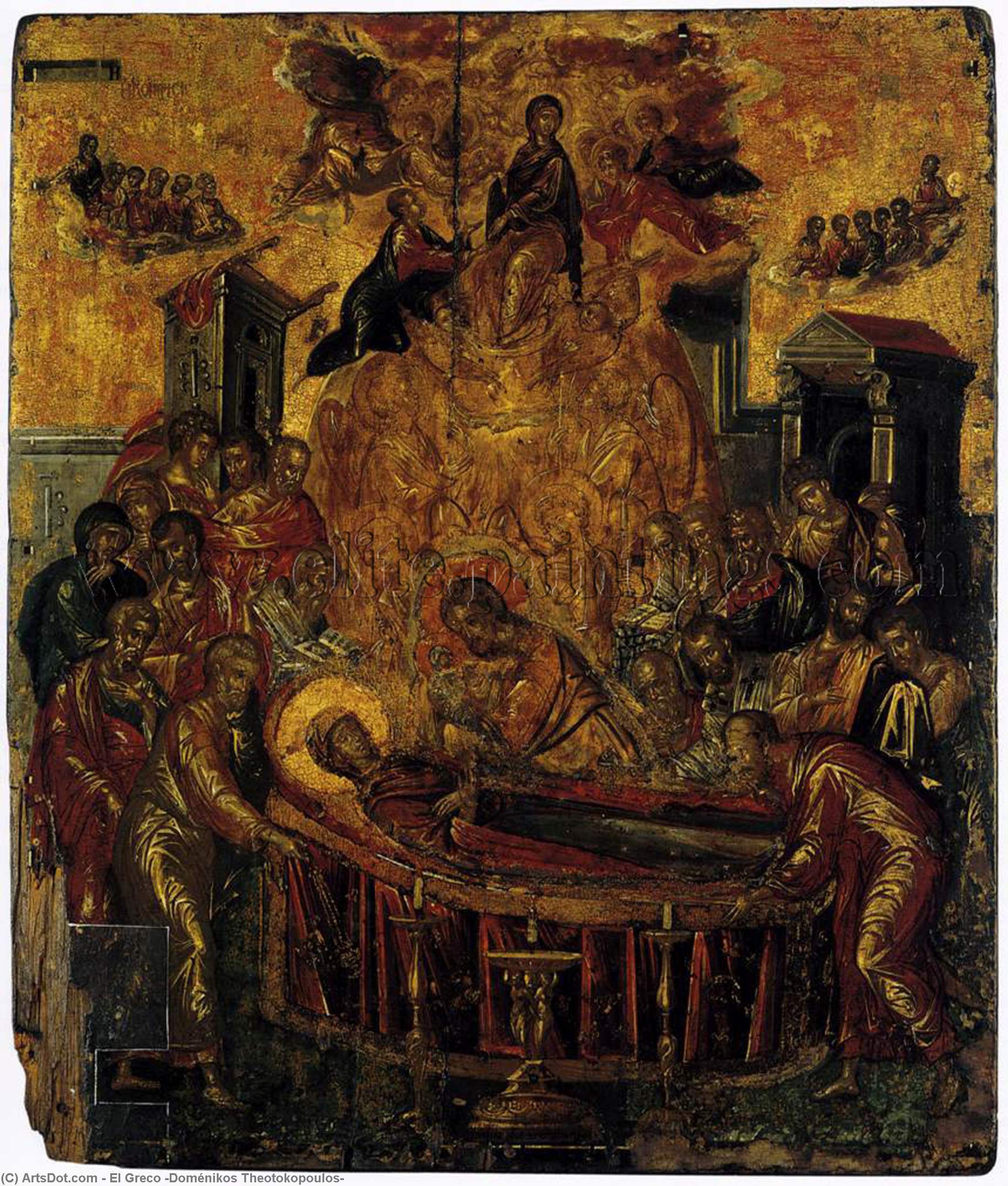 The Dormition Of The Virgin — El Greco