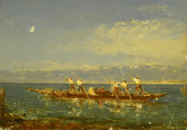 Pecheurs — Felix Ziem