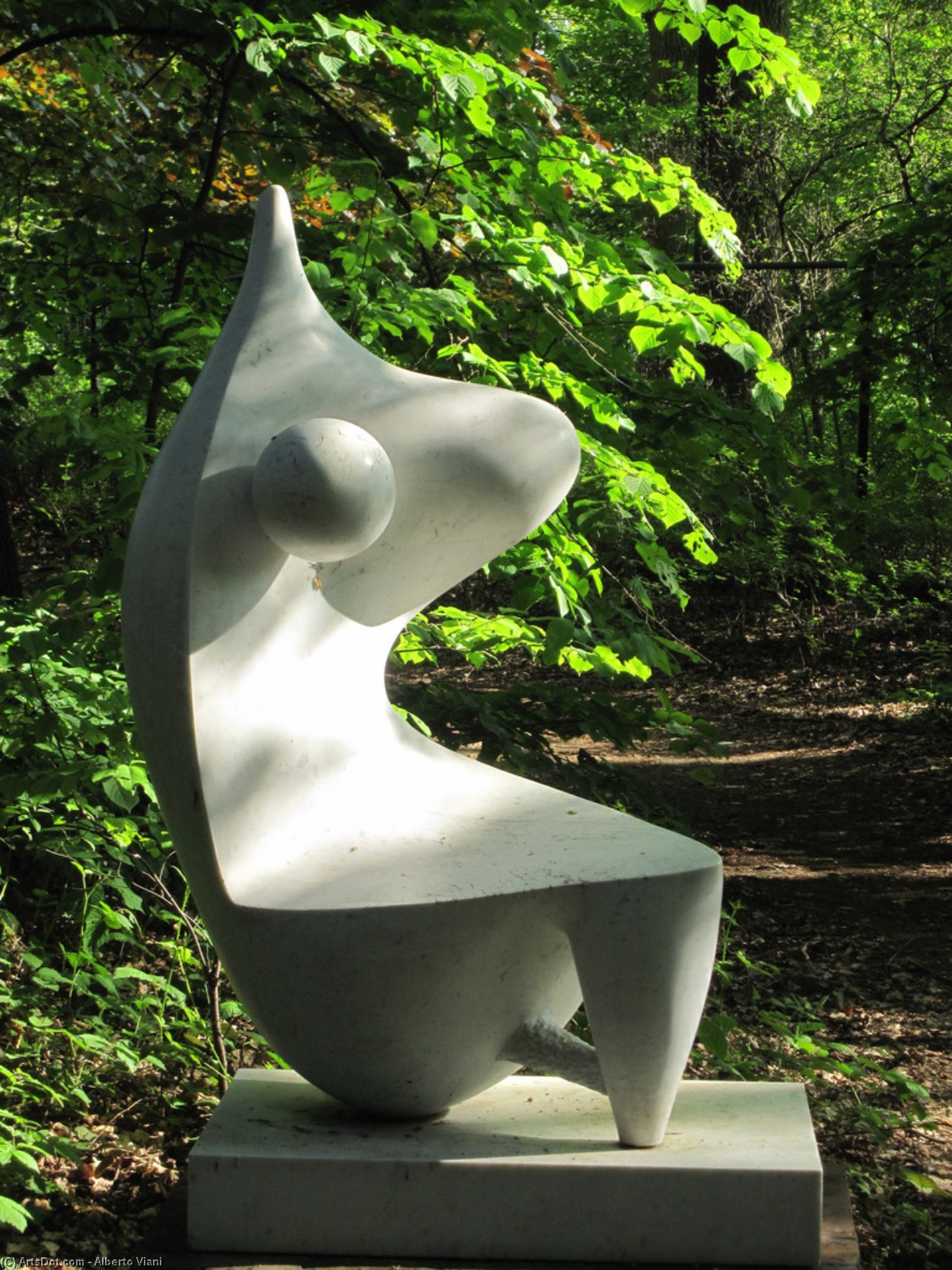 Abstract Nude, (1949) — Alberto Viani