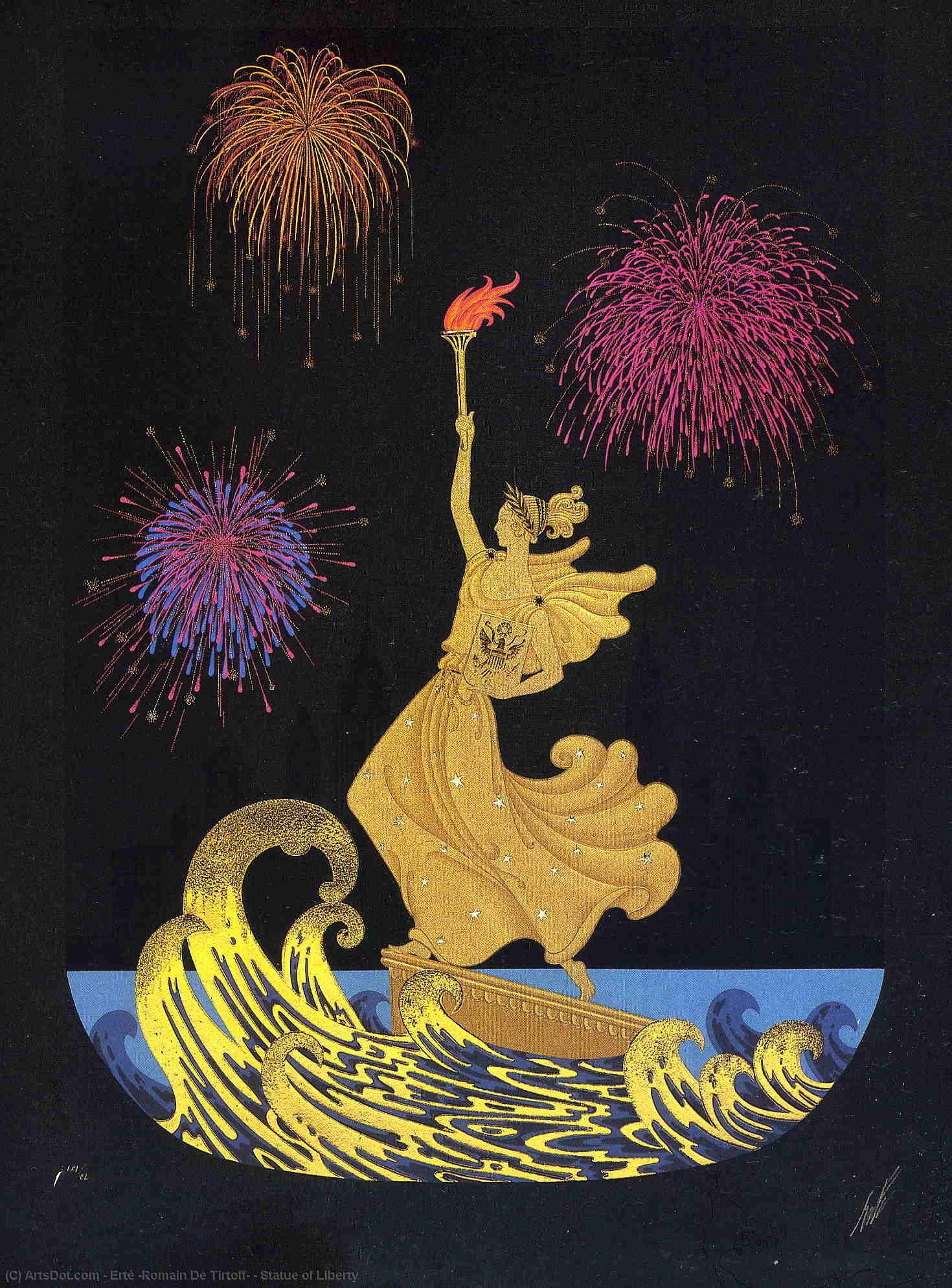 Statue Of Liberty — Erté