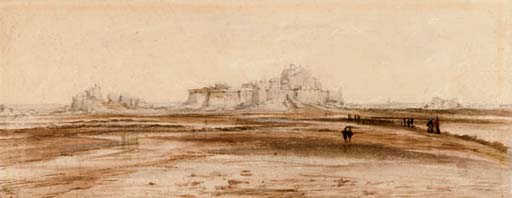 View Of Elizabeth Castle, St Helier, Jersey — Peter De Wint