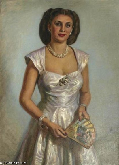 Portrait Of A Lady — Jose Maria Lopez Mezquita