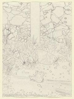 Post At The Foot Of A Wall (pied Du Mur Au Poteau) — Jean Philippe Arthur Dubuffet