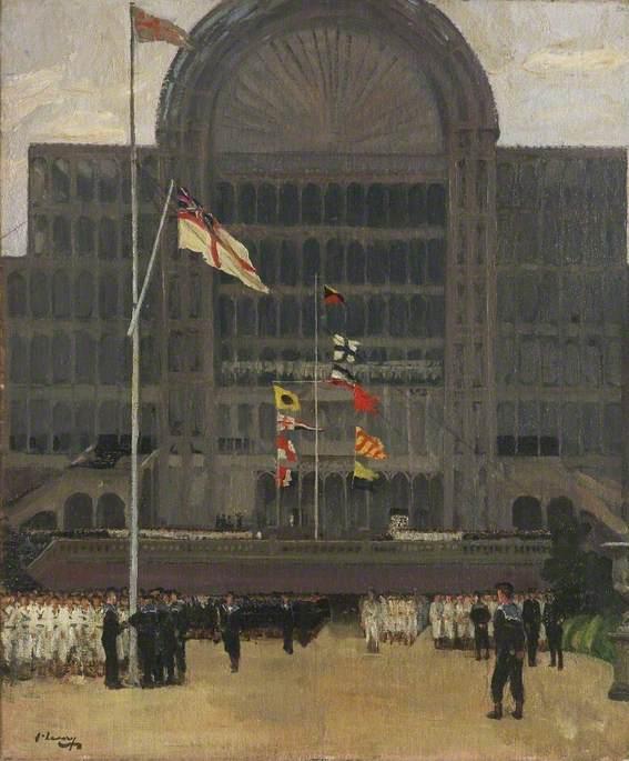 Royal Naval Volunteer Reserve, Crystal Palace — Sir John Lavery