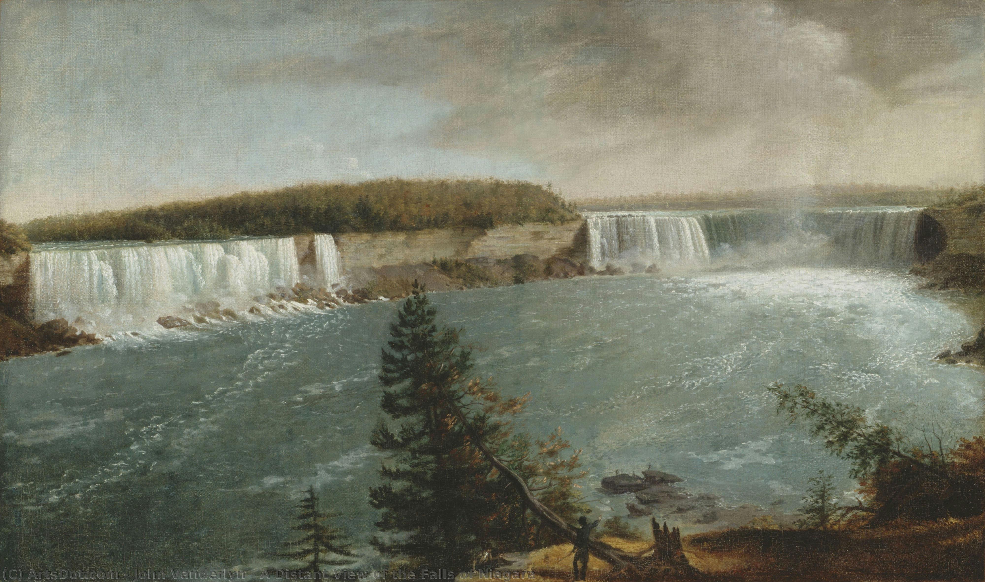 A Distant View Of The Falls Of Niagara — John Vanderlyn