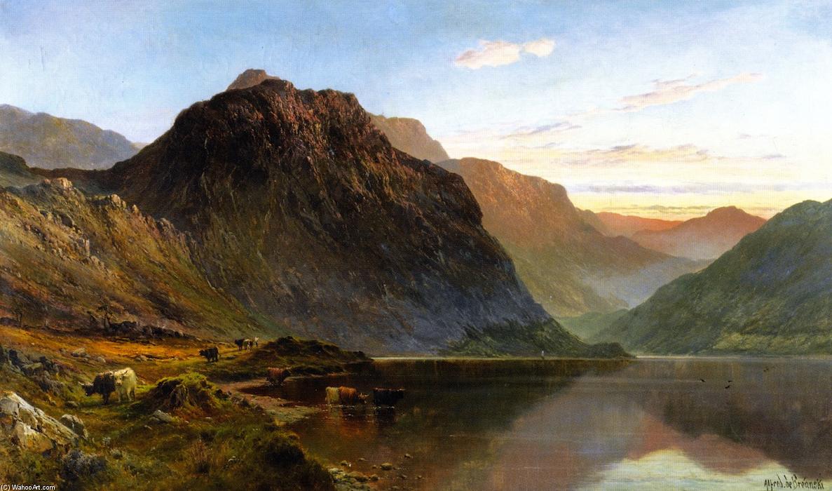 A Shoulder Of Ben Nevis — Alfred De Breanski Senior