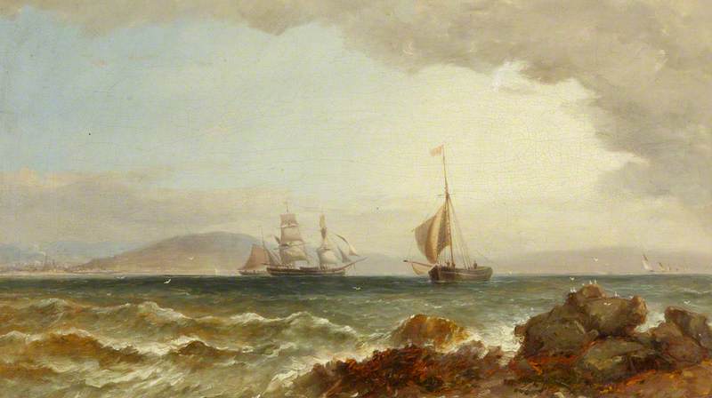 Ships In Swansea Bay — James Harris Senior