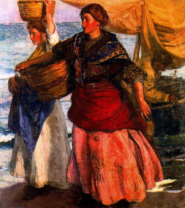 Valencian Fisherman — José Mongrell Torrent