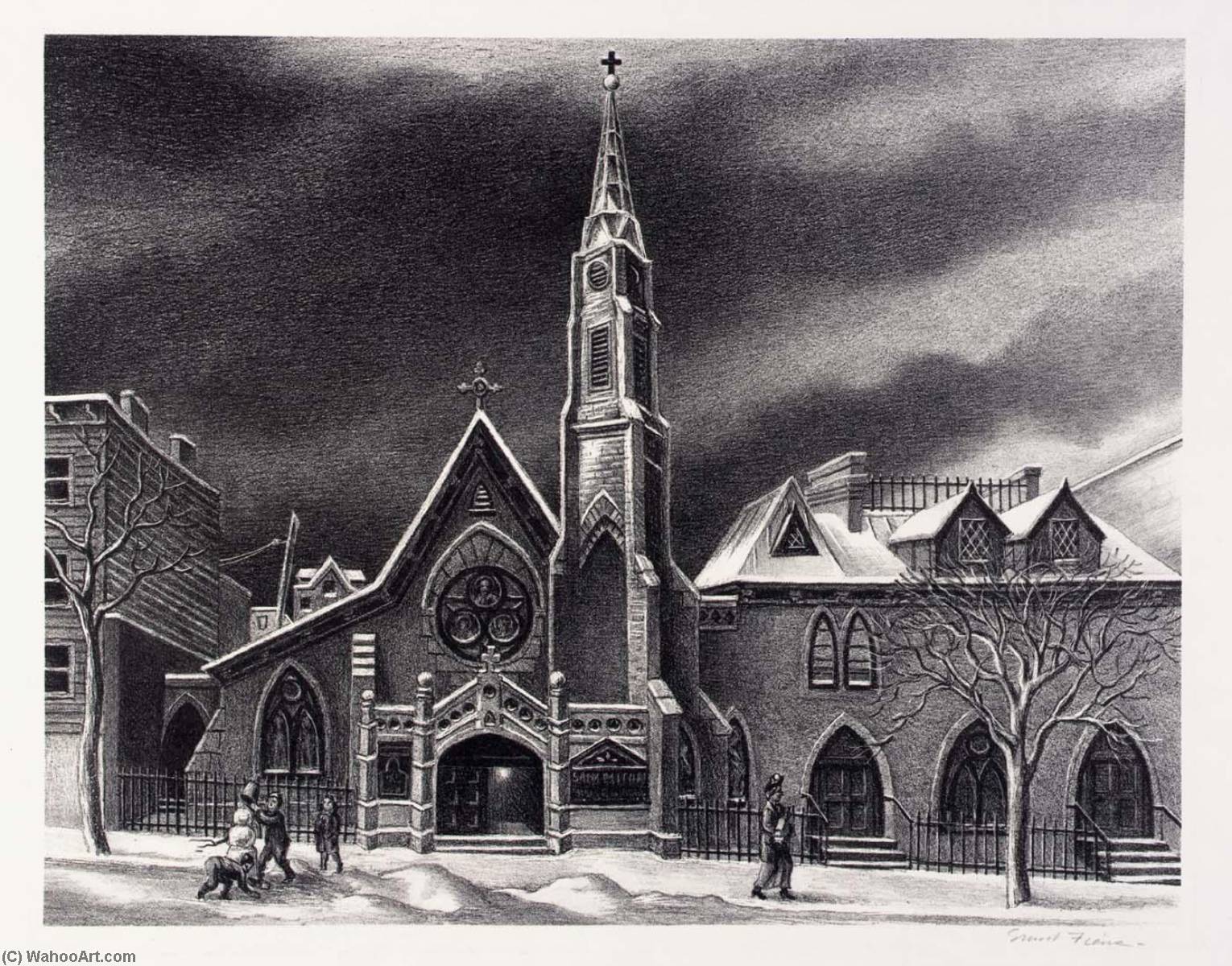 St. Michael's In Brooklyn — Ernest Fiene