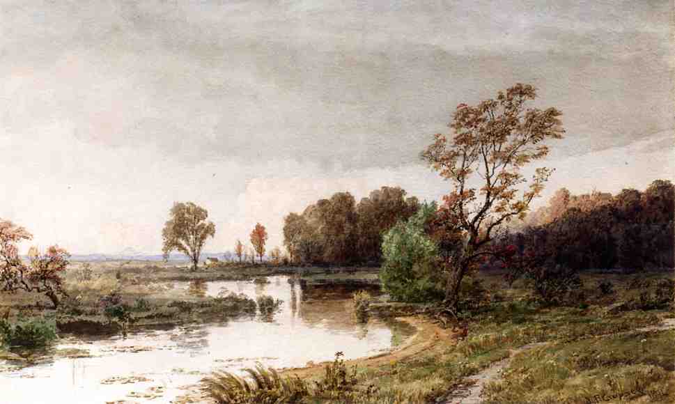 Hackensack Meadows In The Autumn — Jasper Francis Cropsey