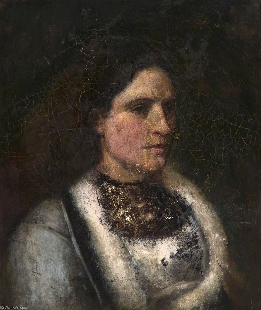 Portrait Of A Woman — Frank Huddlestone Potter