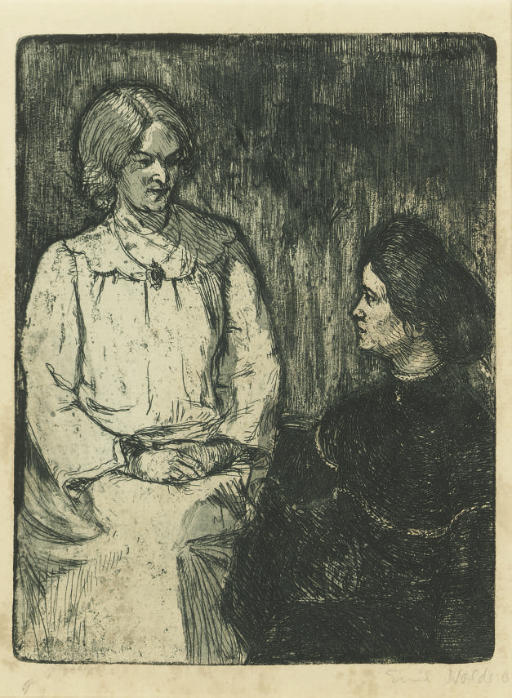 Girlfriends — Emile Nolde