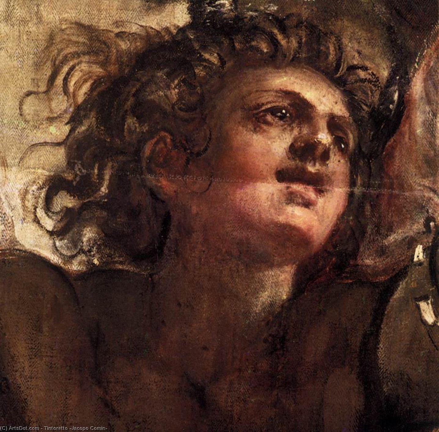 La Tentación De Cristo (detalle) — Jacopo Tintoretto