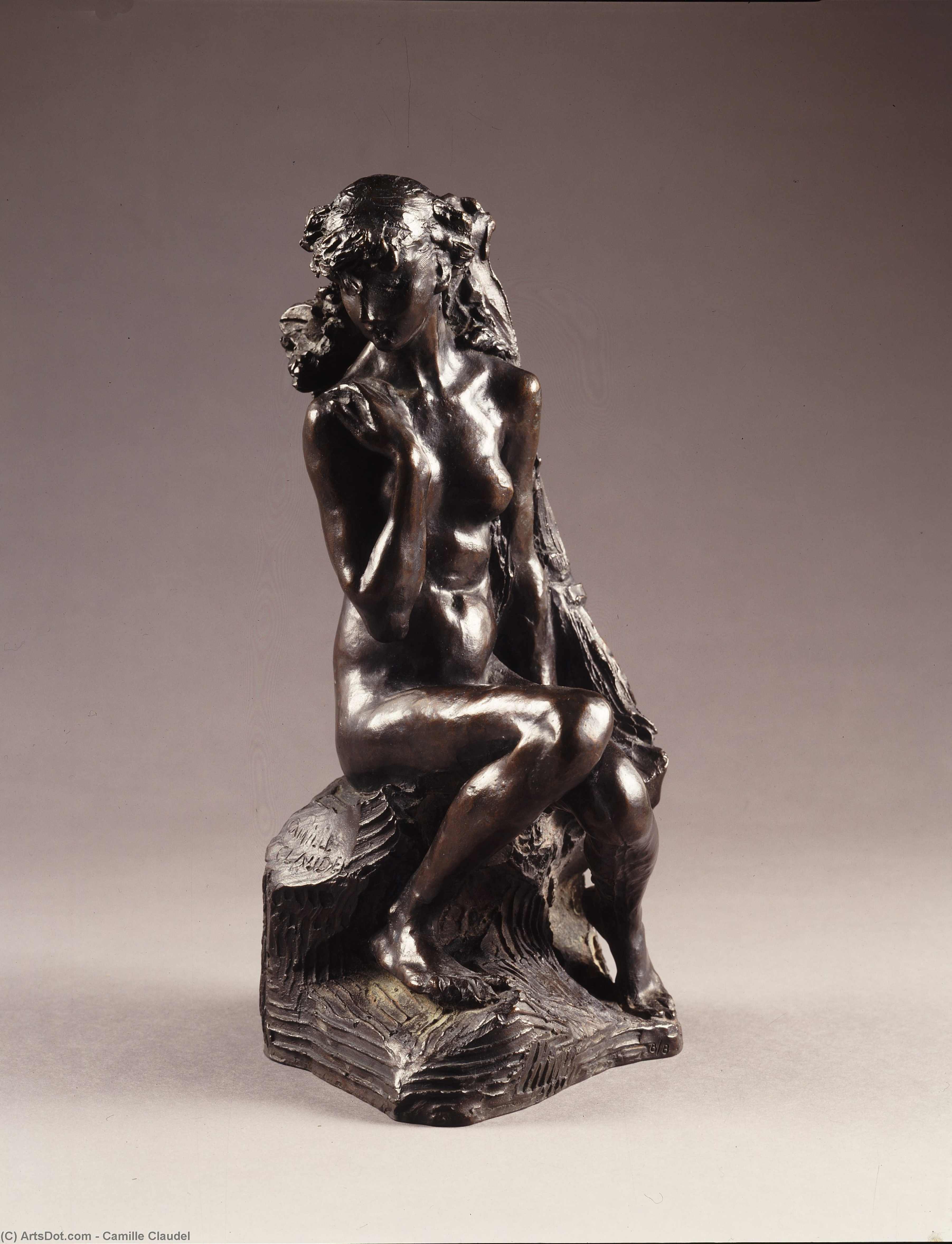 Young Girl With A Sheaf, (1890) — Camille Claudel