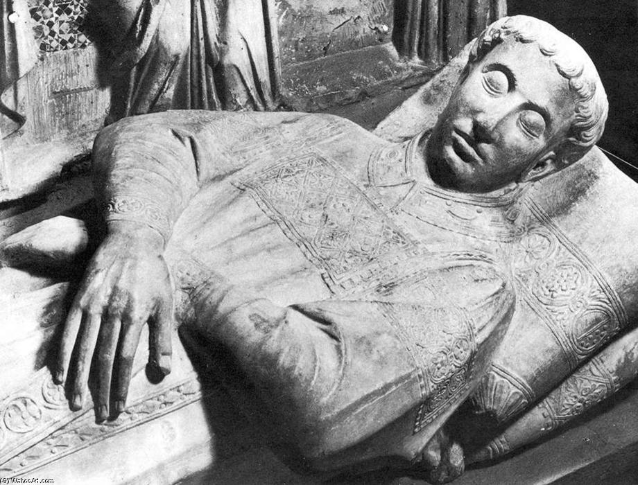 Tomb Of Cardinal Annibaldi Della Molara (detail) — Arnolfo Di Cambio