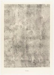 Sand (sable) From The Portfolio Waters, Stones, Sand (eaux, Pierres, Sable) From Phenomena (les Phénomènes) — Jean Philippe Arthur Dubuffet