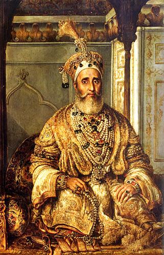 The Grand Mughal Of Delhi — August Schoefft