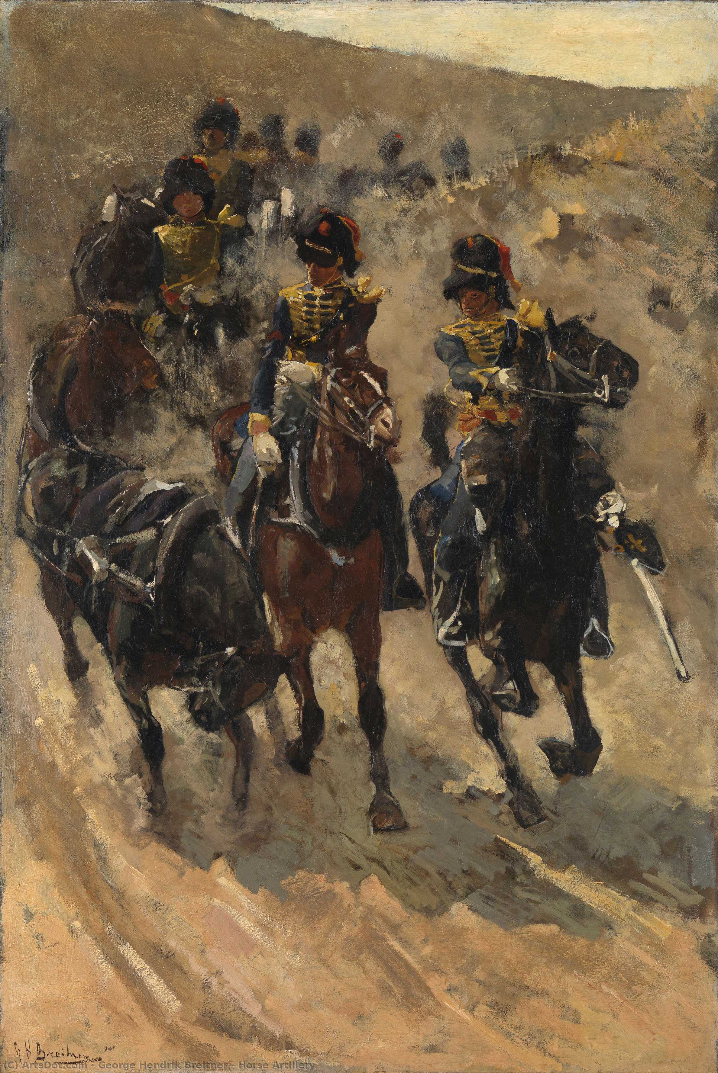 Horse Artillery — Георг Генрик Брейтнер