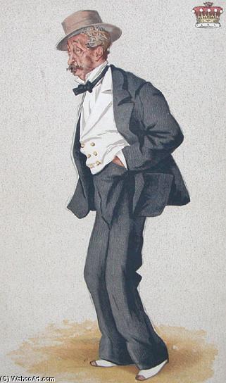 Caricature Of Thomas Egerton, 2nd Earl Of Wilton — Jacques Joseph Tissot