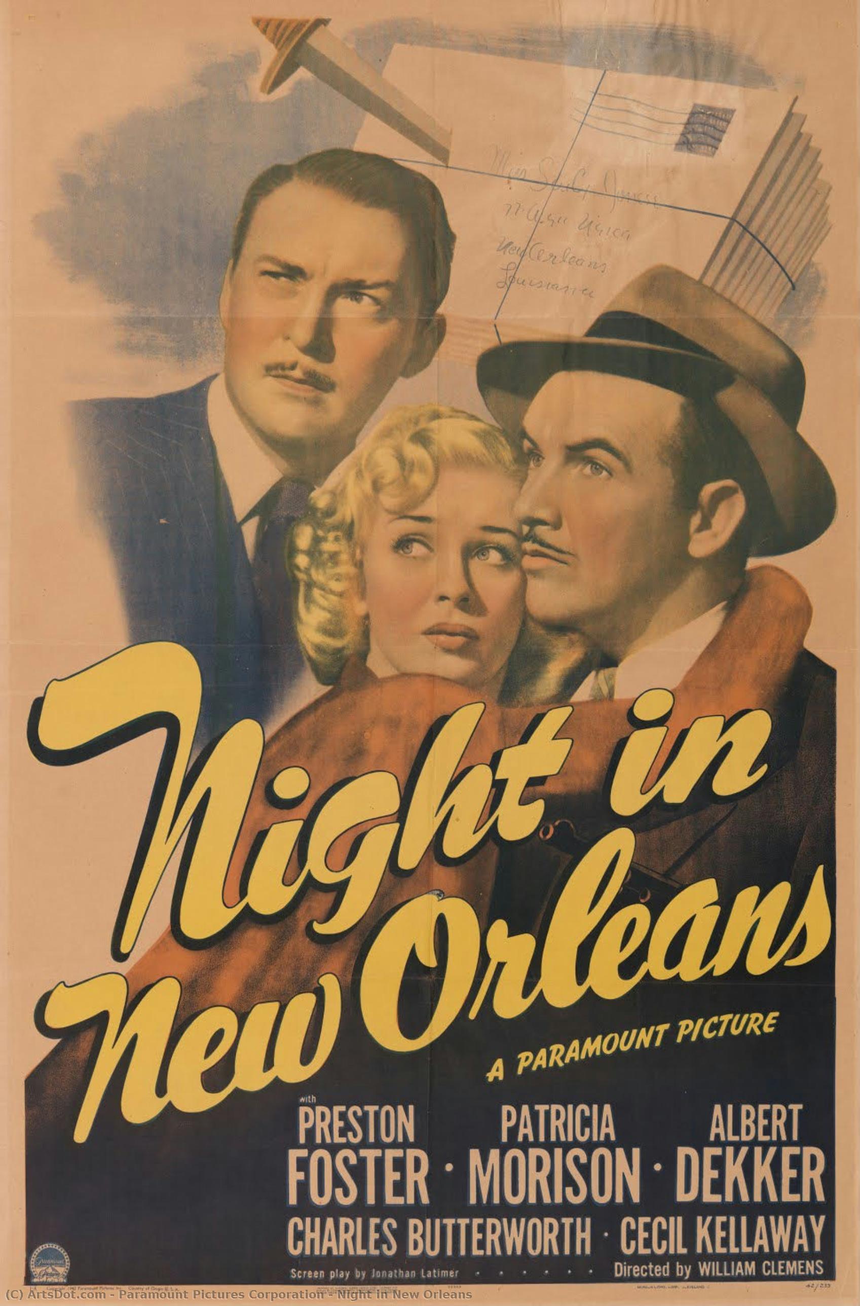 Night In New Orleans — Paramount Pictures Corporation