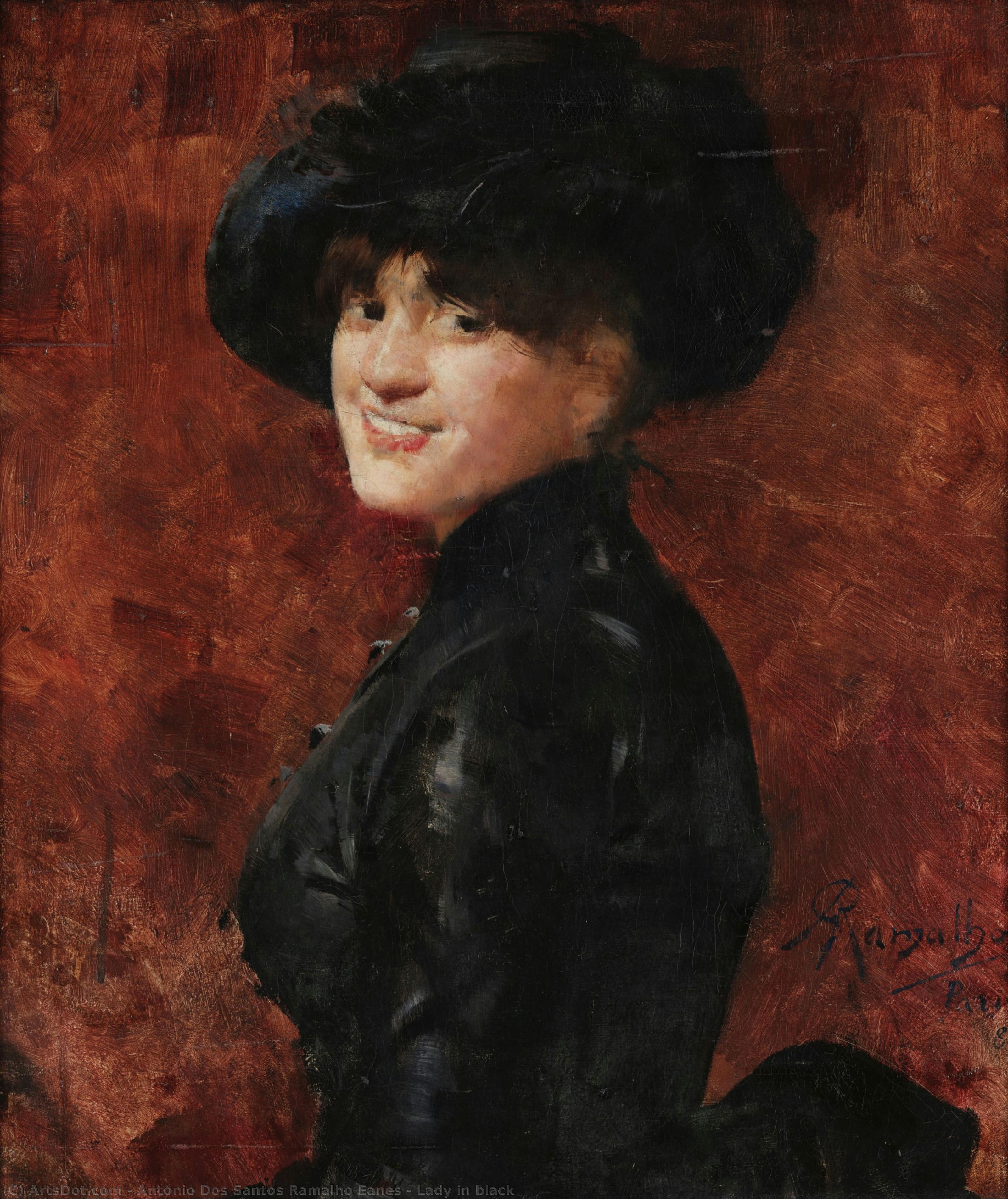 Lady In Black — António Dos Santos Ramalho Eanes