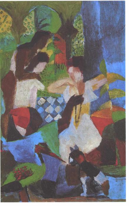 Turkish Jewelry Dealer — August Macke