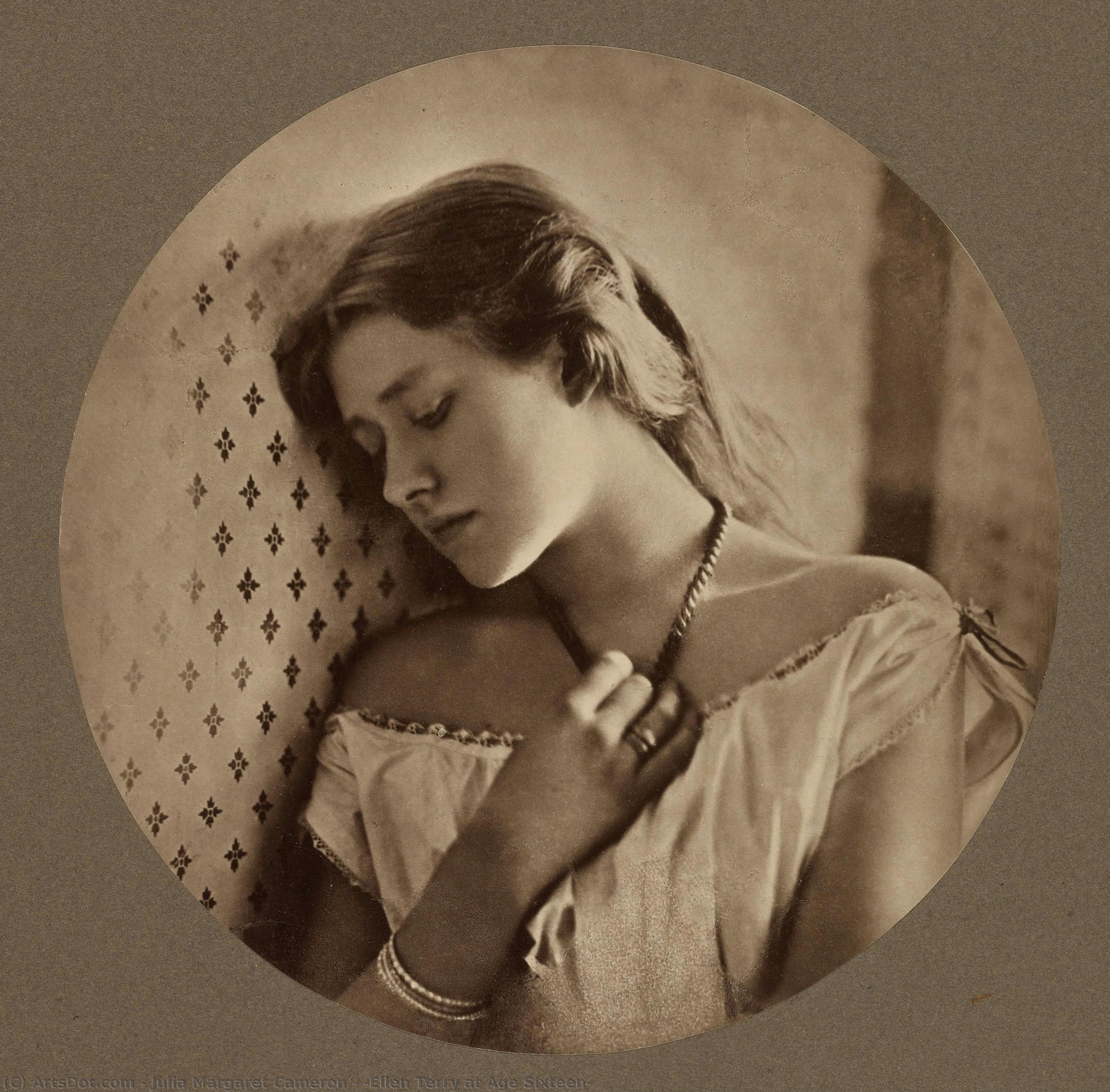 [ellen Terry At Age Sixteen] — Džulija Margaret Kameron