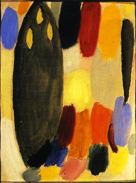 Variation: Enlightenment (triptych) — Alexej Von Jawlensky
