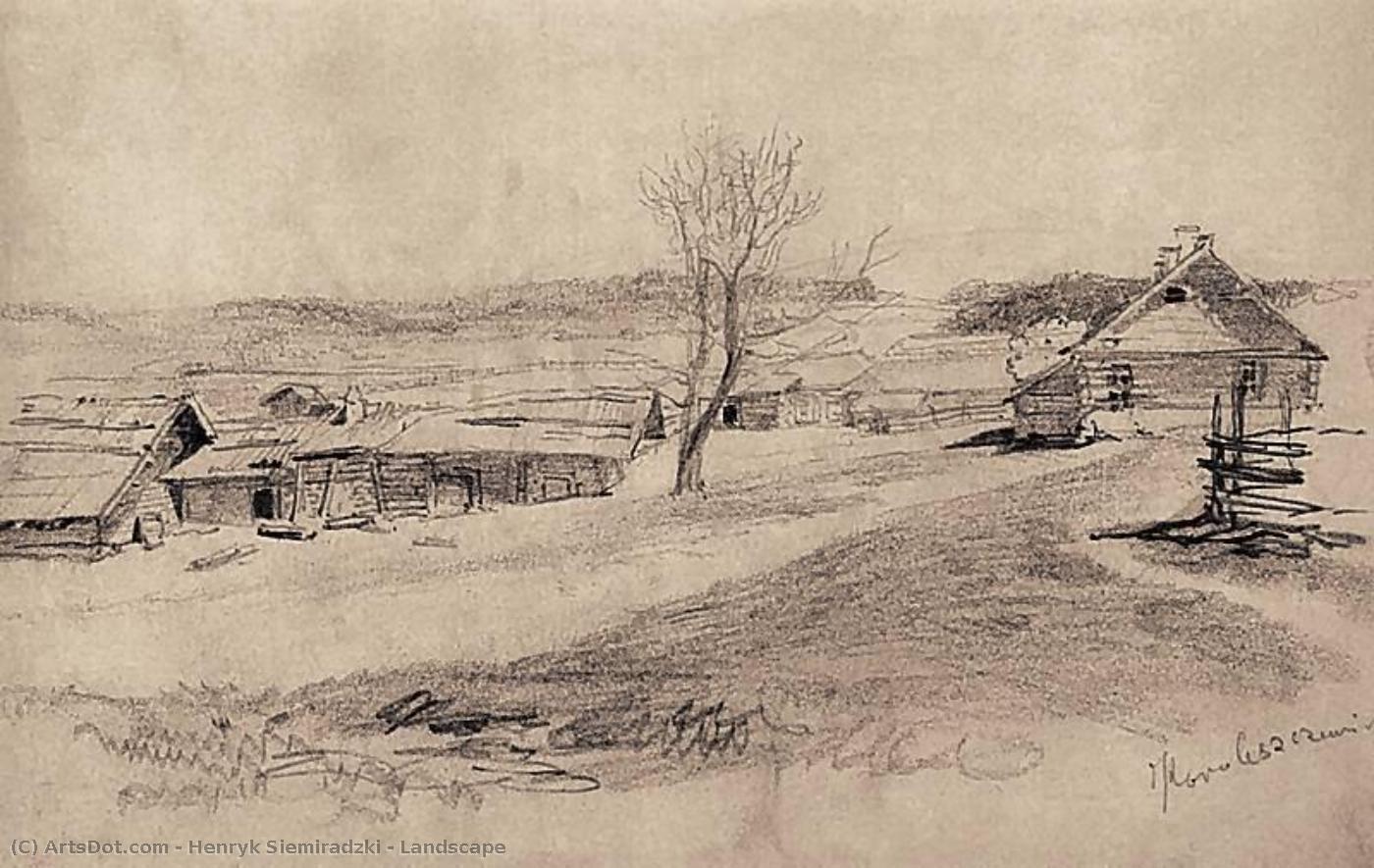 Landscape — Henryk Siemiradzki