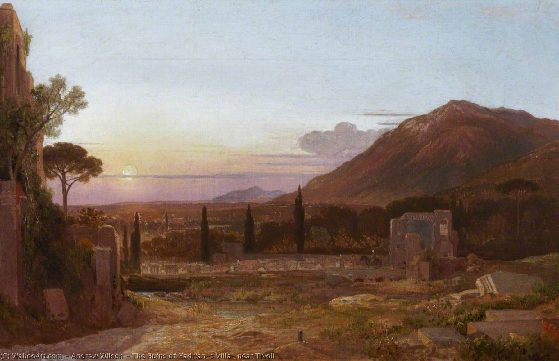 The Ruins Of Hadrian’s Villa, Near Tivoli — Andrew Wilson
