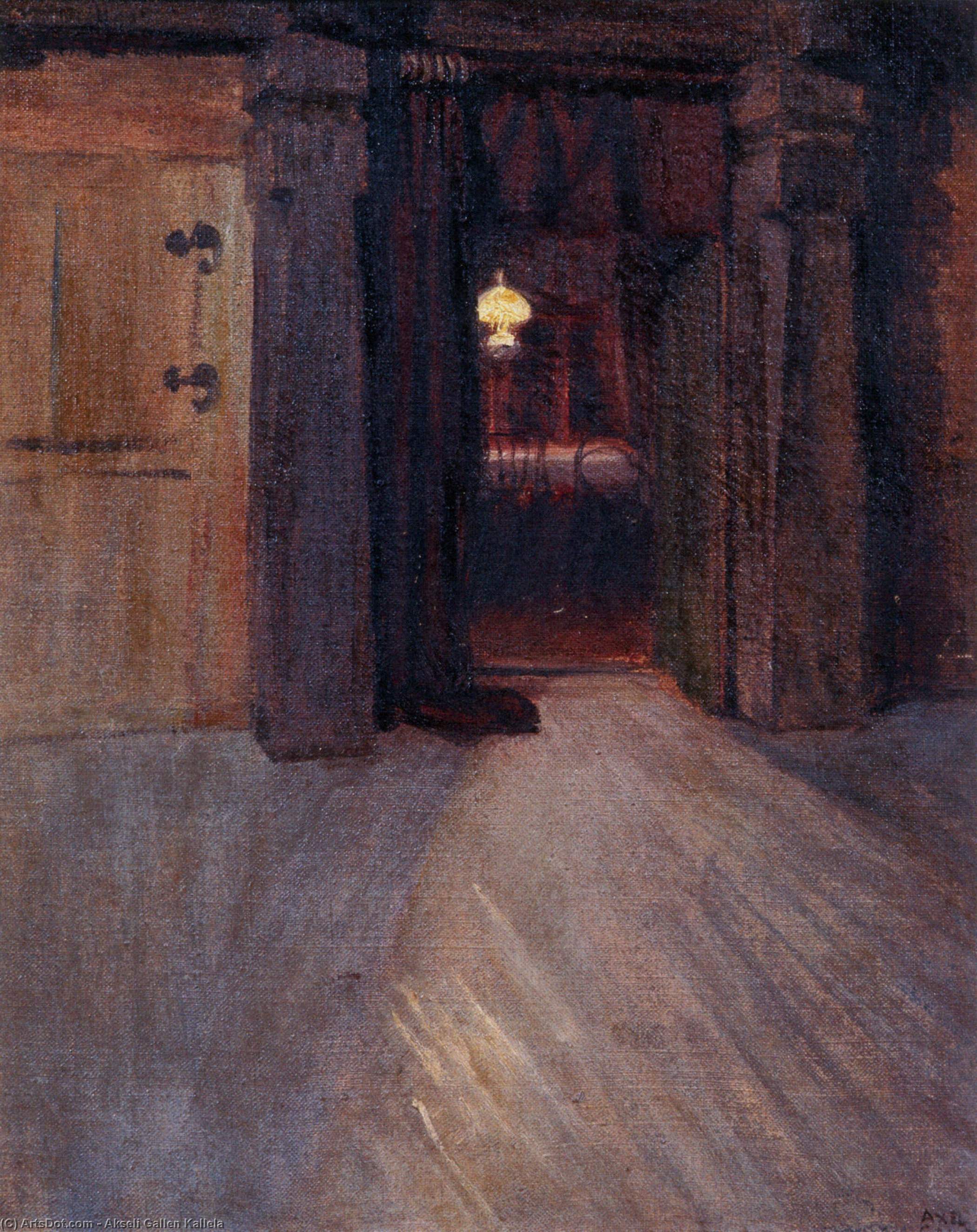 Entrance To Kalela's Dining Room — Akseli Gallen-kallela