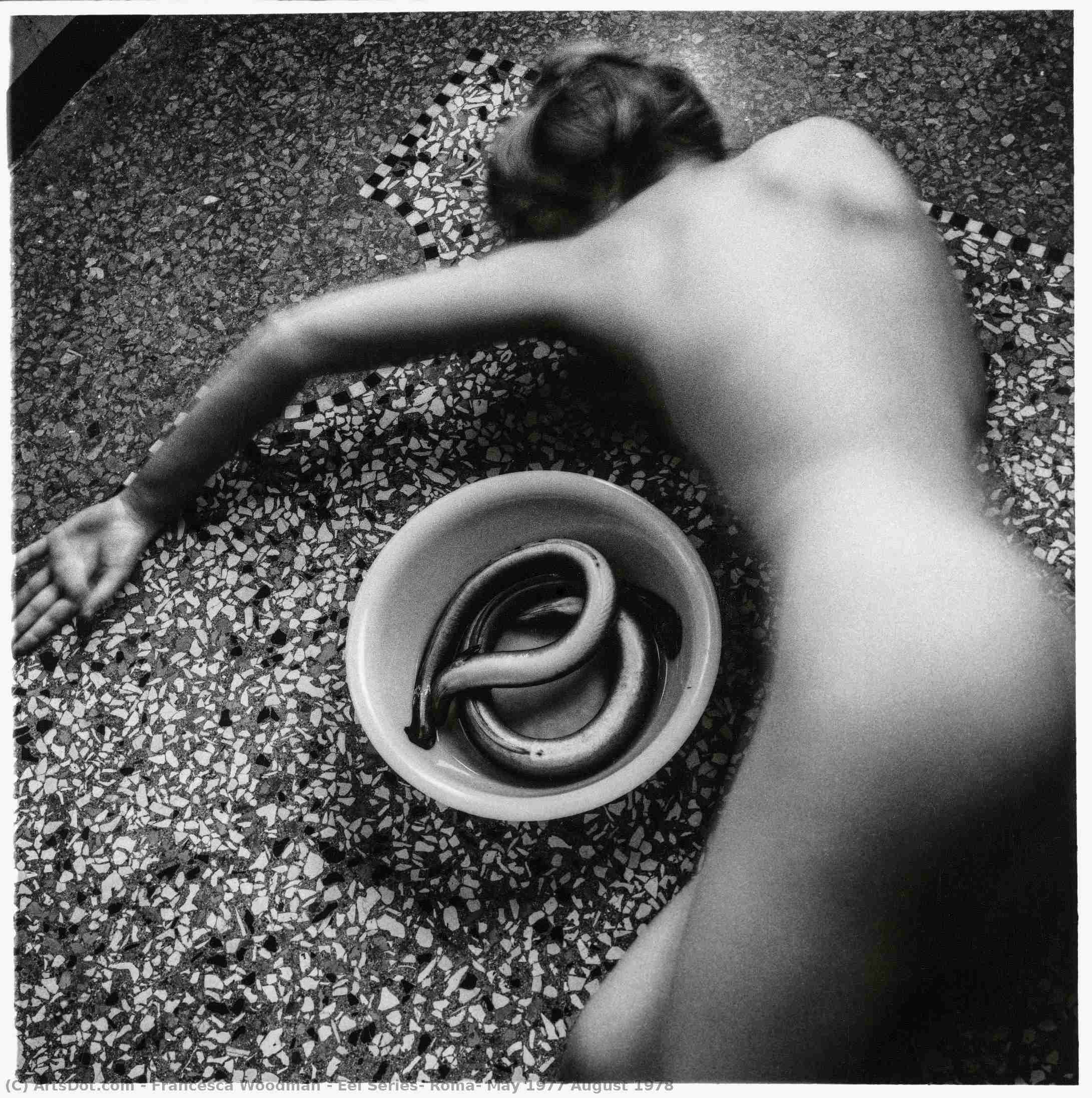 Eel Series, Roma, May 1977 August 1978 — Francesca Woodman