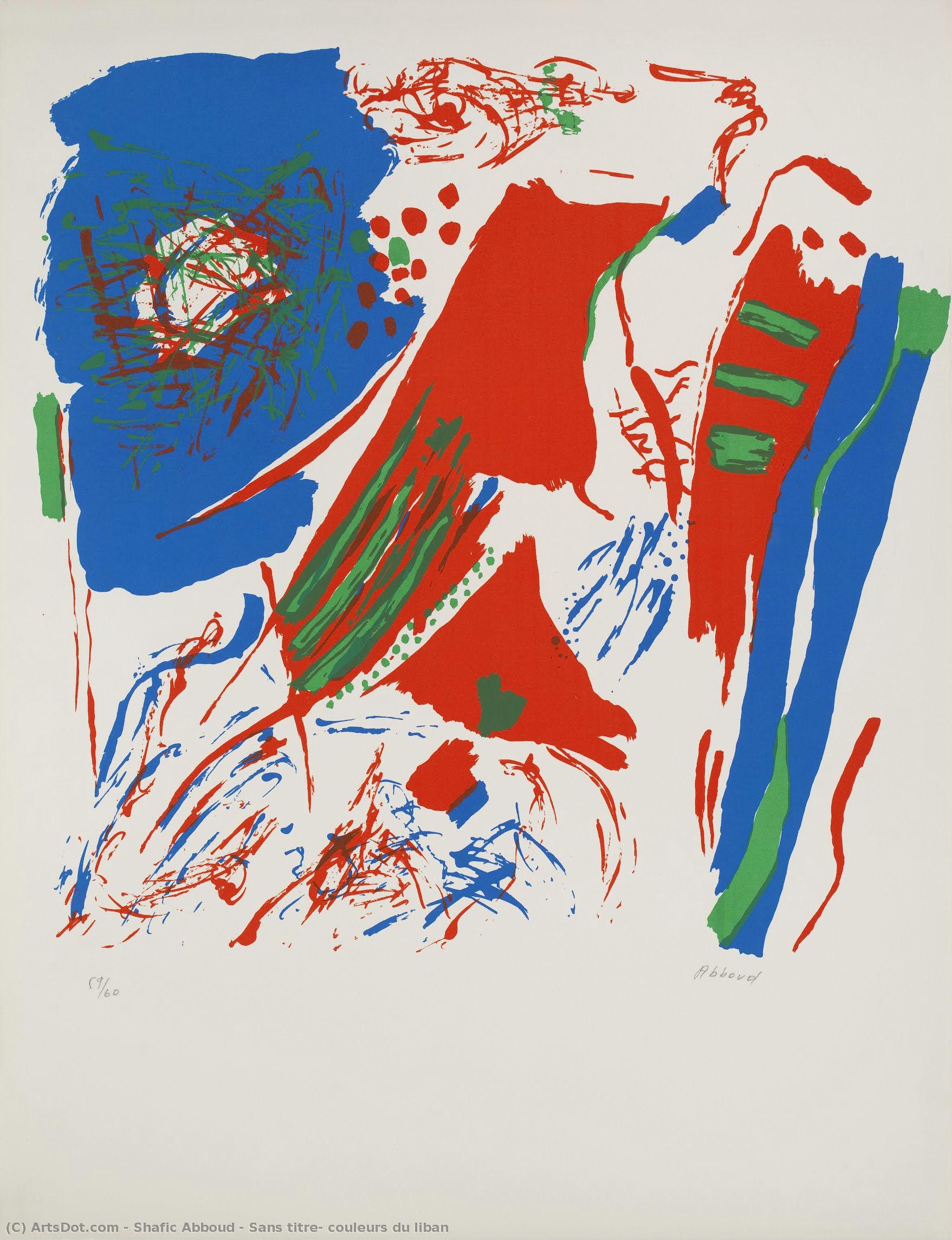 Sans Titre, Couleurs Du Liban — Shafic Abboud