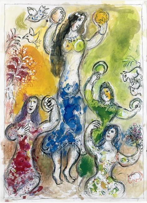 The Dance Of Myriam — Marc Chagall