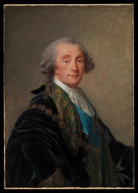 Alexandre Charles Emmanuel De Crussol Florensac (1743–1815) — Louise Élisabeth Vigée Le Brun