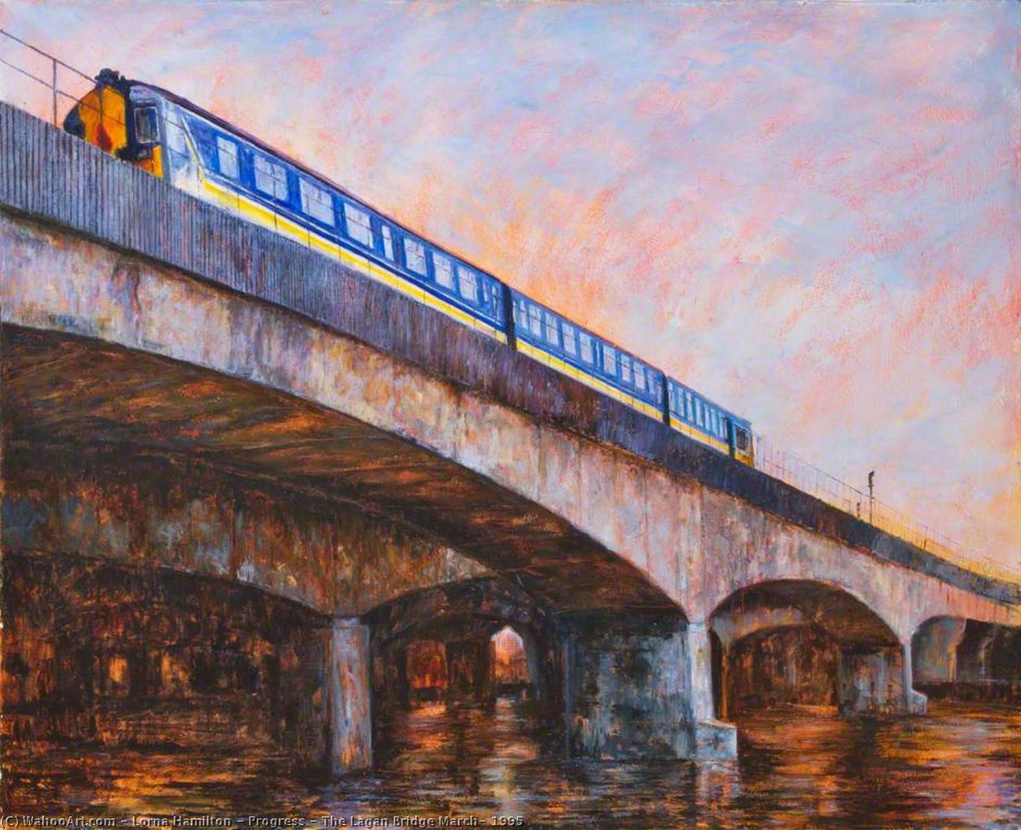 Progress – The Lagan Bridge March, 1995 — Lorna Hamilton