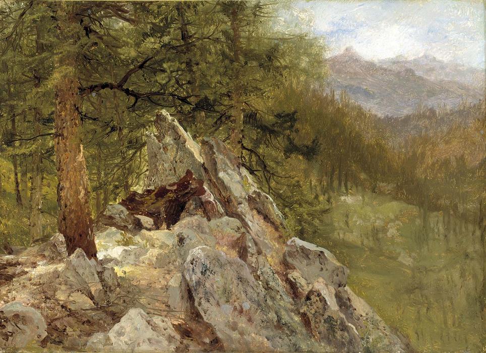 Western Landscape — John Frederick Kensett