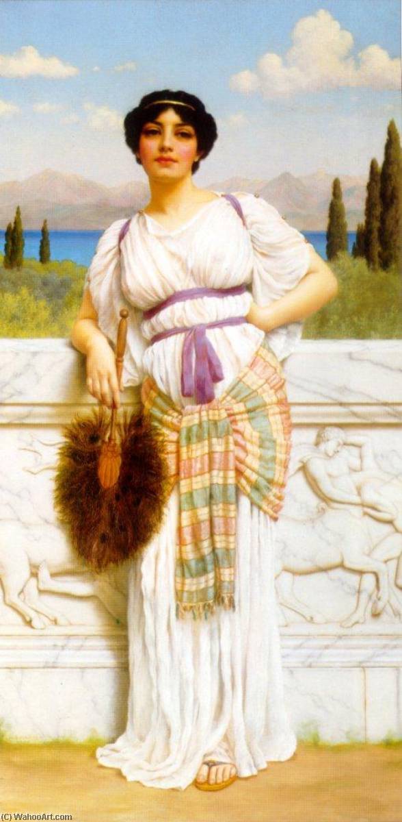 A Greek Beauty — R.b.a John William Godward