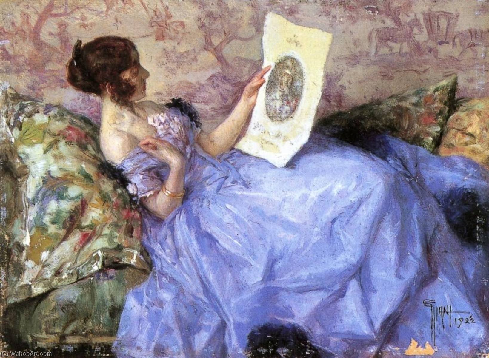 Girl In A Blue Dress — Giovanni Giani