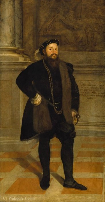 Hans Christoph Vöhlin Of Frickenhausen, Freiherr Zu Illertissen And Neuburg An Der Kammel — Lambert Sustris