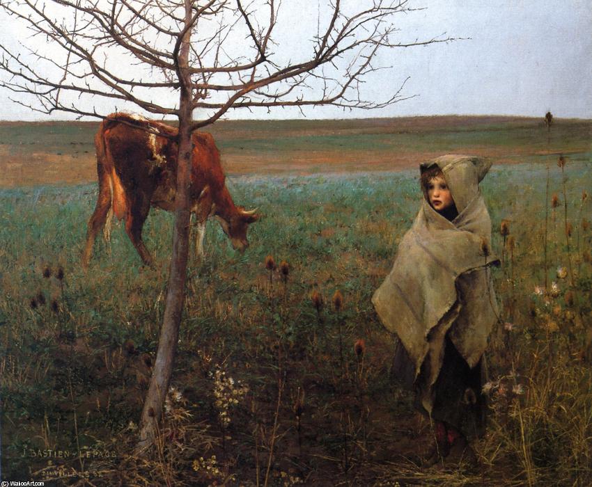 La Pauvre Fauvrette — Jules Bastien-lepage