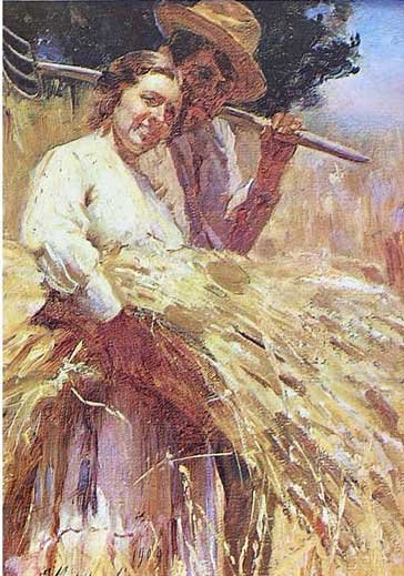 Espigadora — Correa Benito Rebolledo