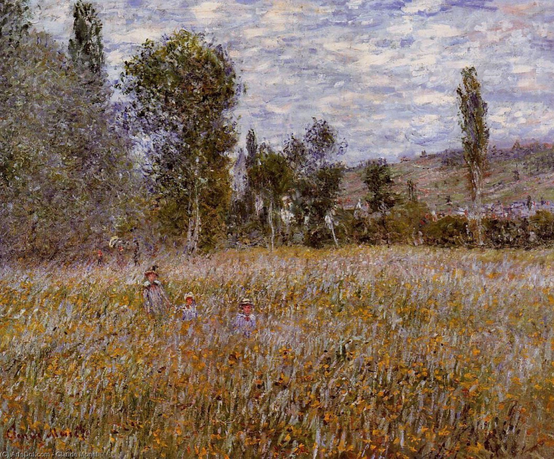 A Meadow — Клод Моне
