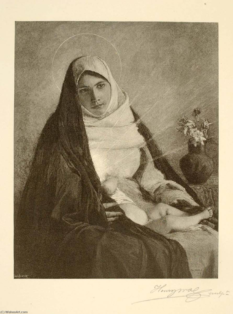 The Madonna Of The Rose — Henry Wolf